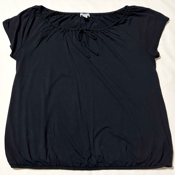 Old Navy Women’s S/S Black Bohemian Blouson Style Top - Large - Picture 8 of 16